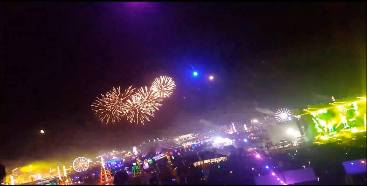 EDC Las Vegas 2017 Fireworks